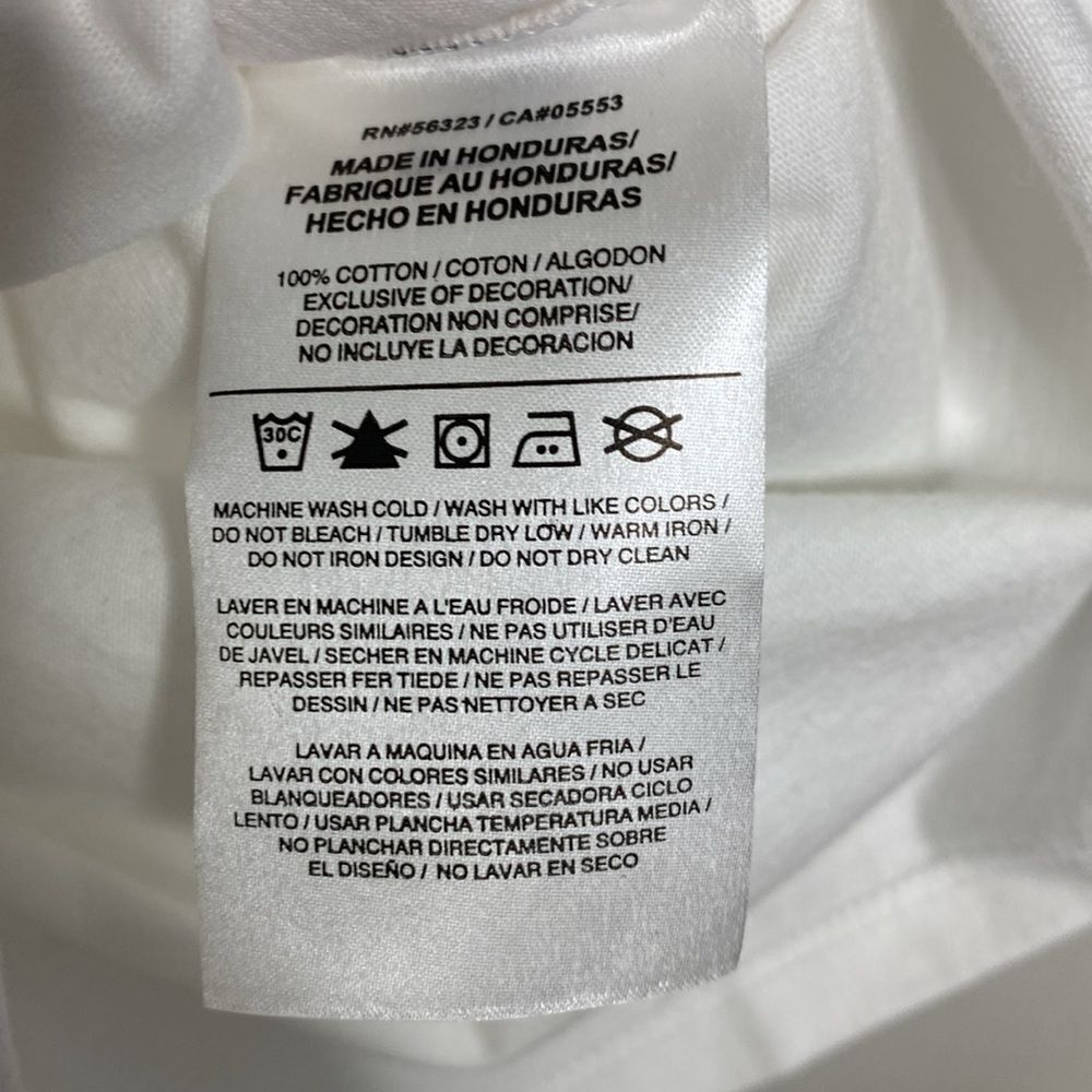 NIKE Women’s Two (2) White T Shirts with Print Size S - Picture 9 of 10